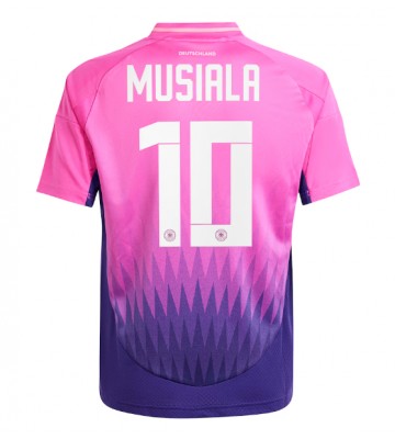 Tyskland Jamal Musiala #10 Replika Udebanetrøje EM 2024 Kortærmet